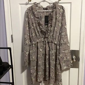 Brand New Lilac Floral Skater Dress